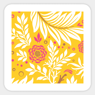 Floral Design 10 Sticker